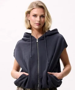 Dames gilet grijs