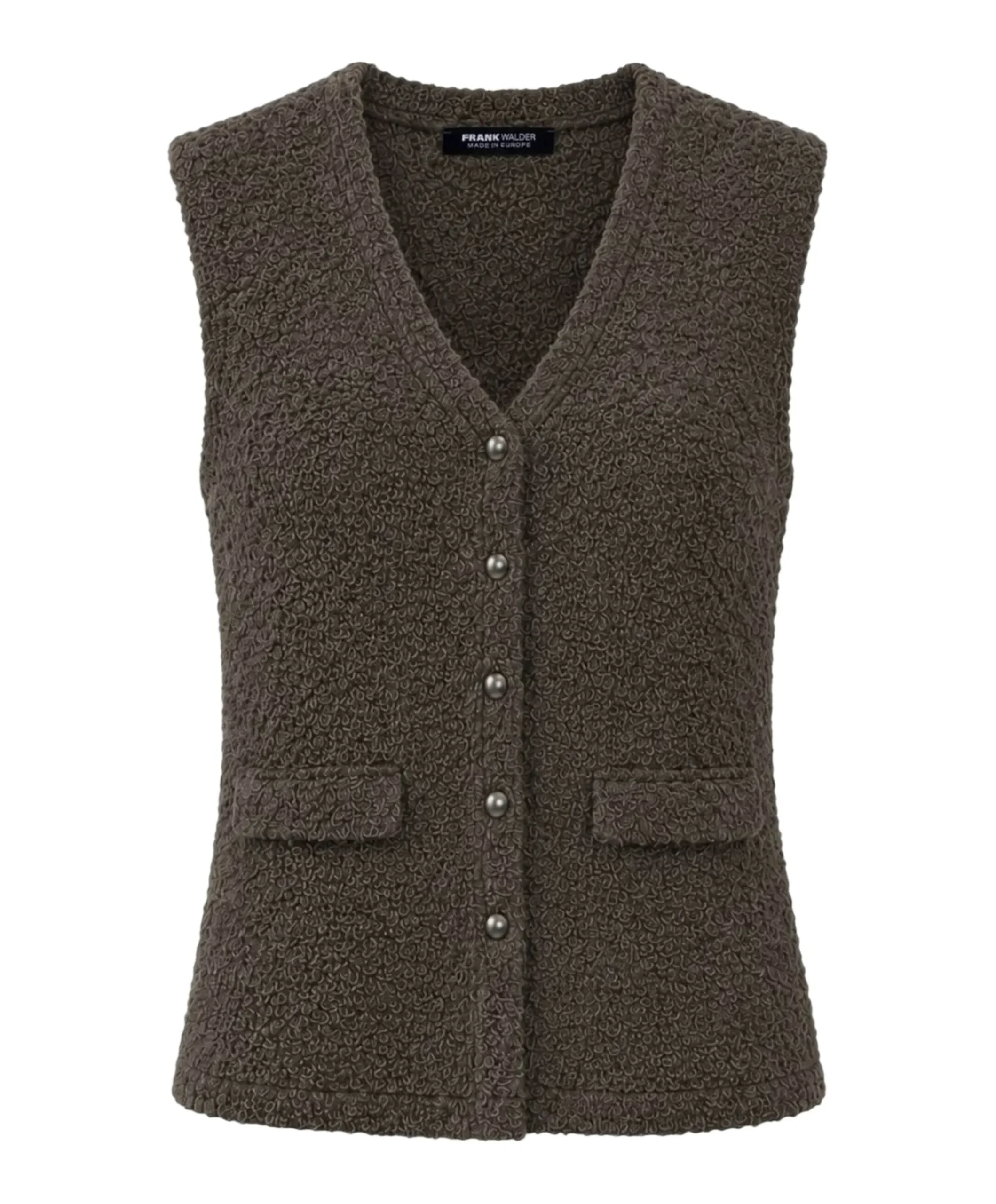 Dames gilet groen