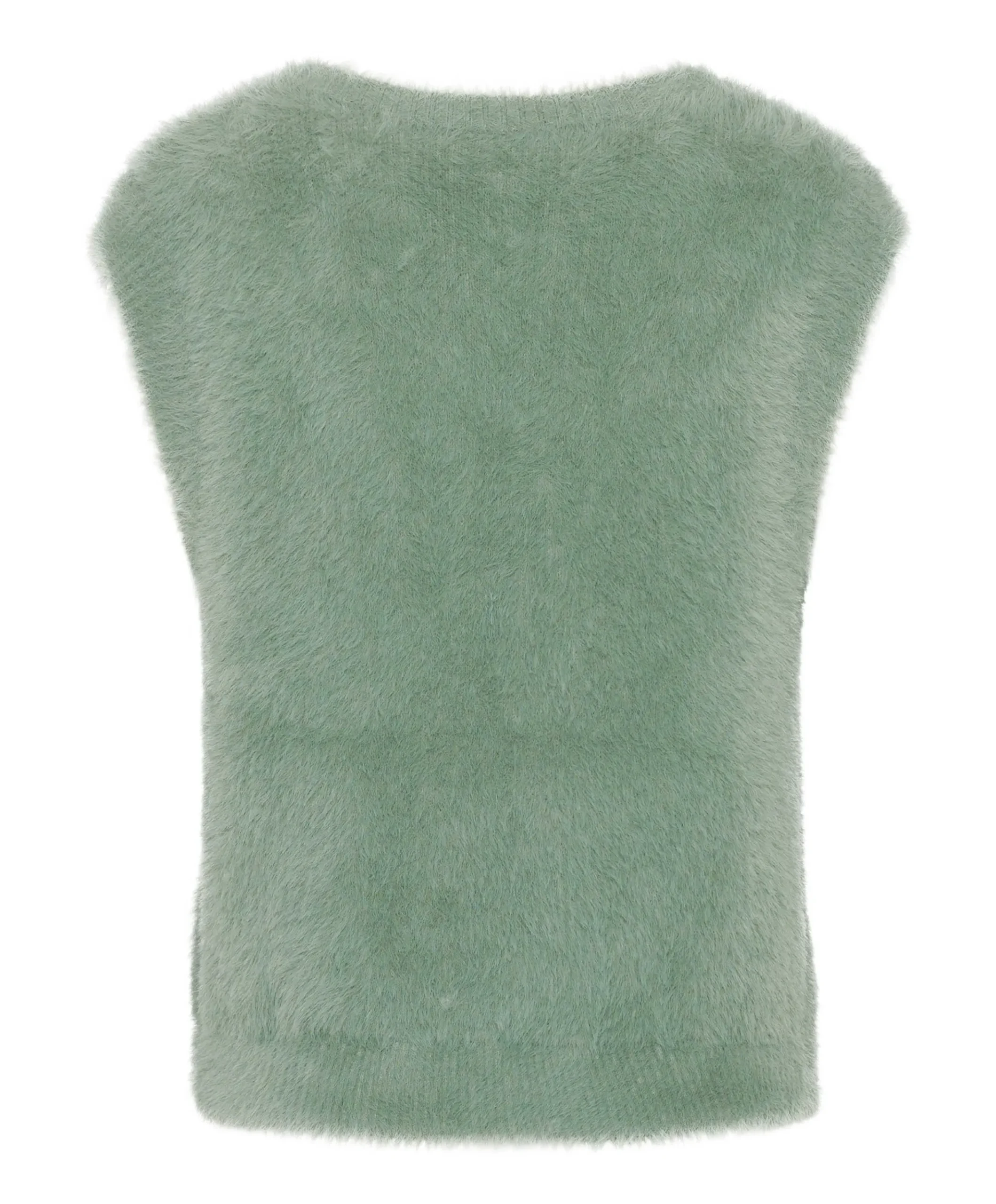 Dames gilet groen