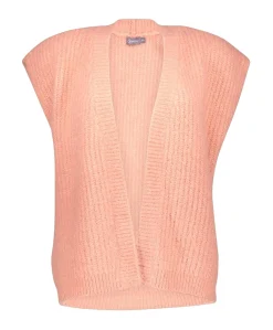 Dames gilet roze