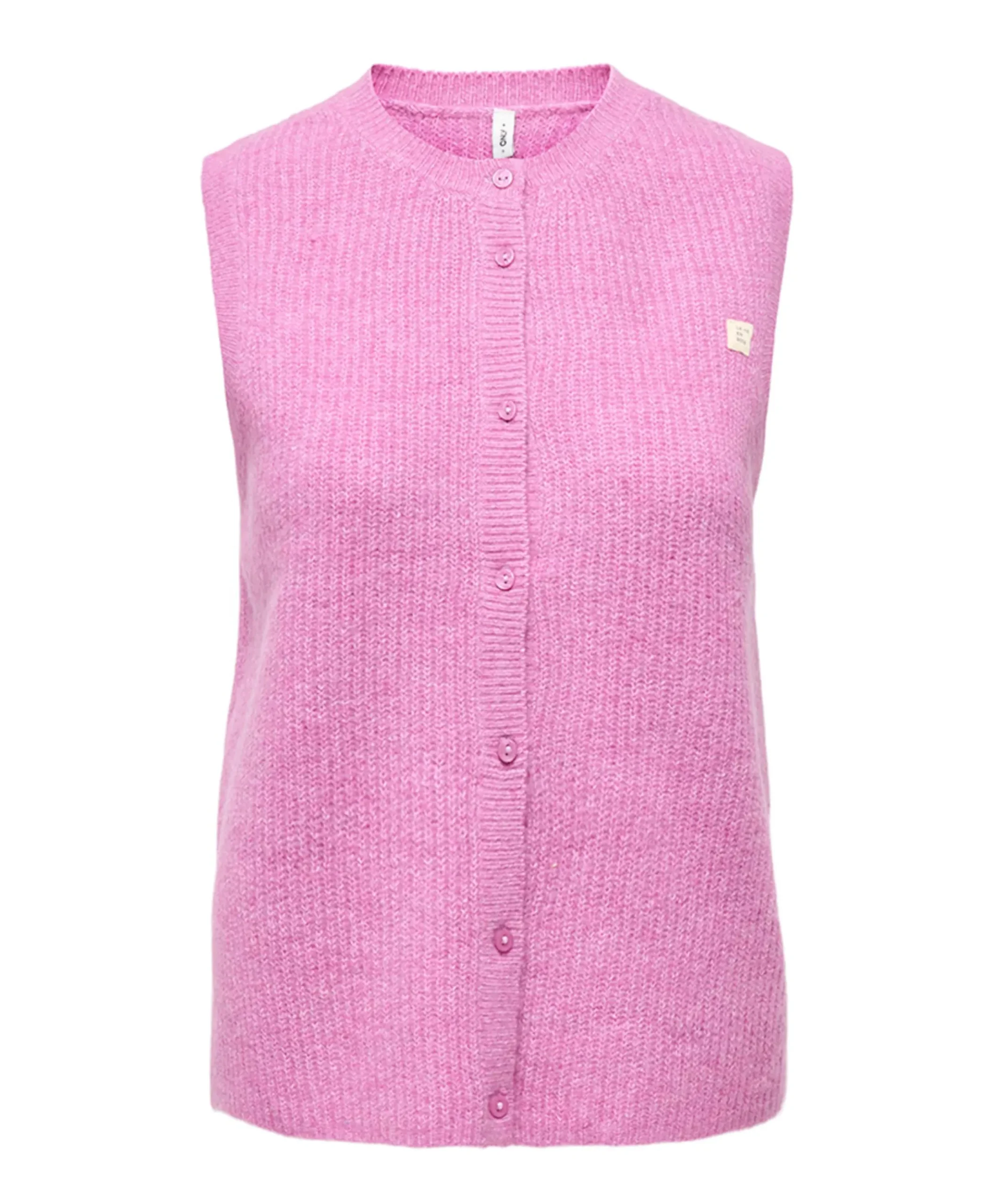 Dames gilet roze