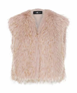 Dames gilet roze