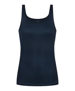 Dames hemd blauw