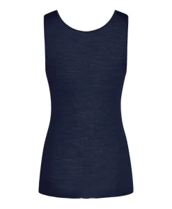 Dames hemd blauw