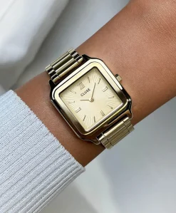 Dames horloge goud