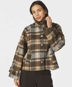 Dames jas beige