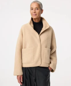 Dames jas beige