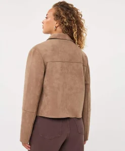 Dames jas beige