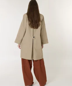 Dames jas beige