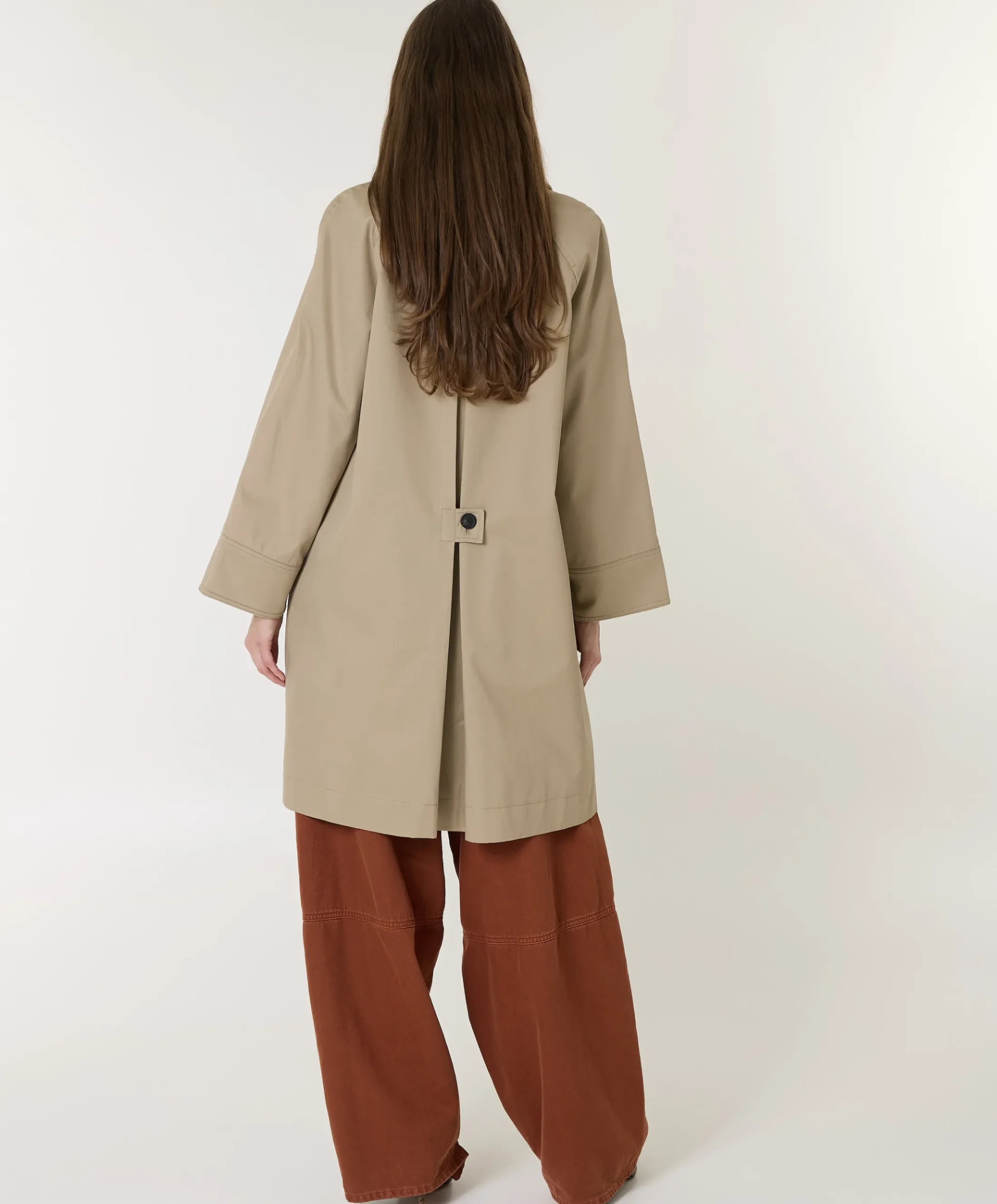 Dames jas beige