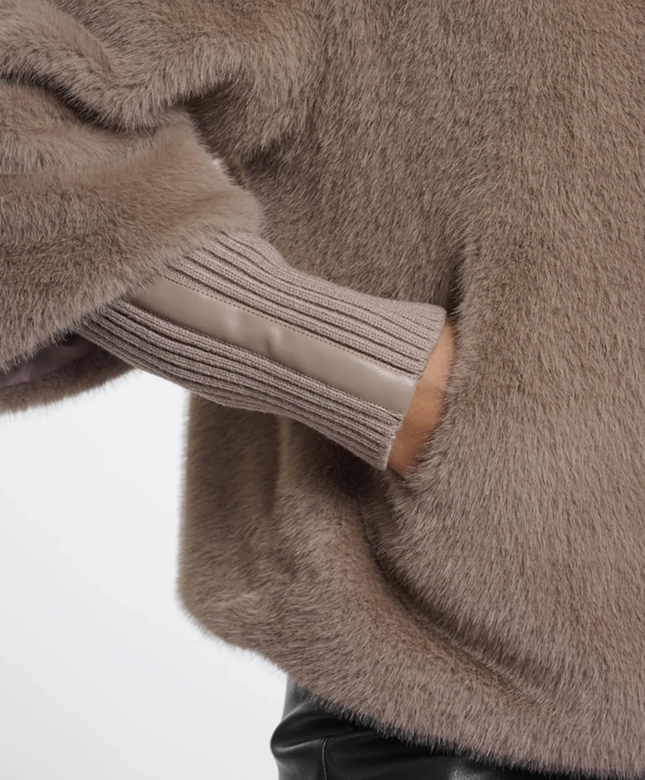 Dames jas beige