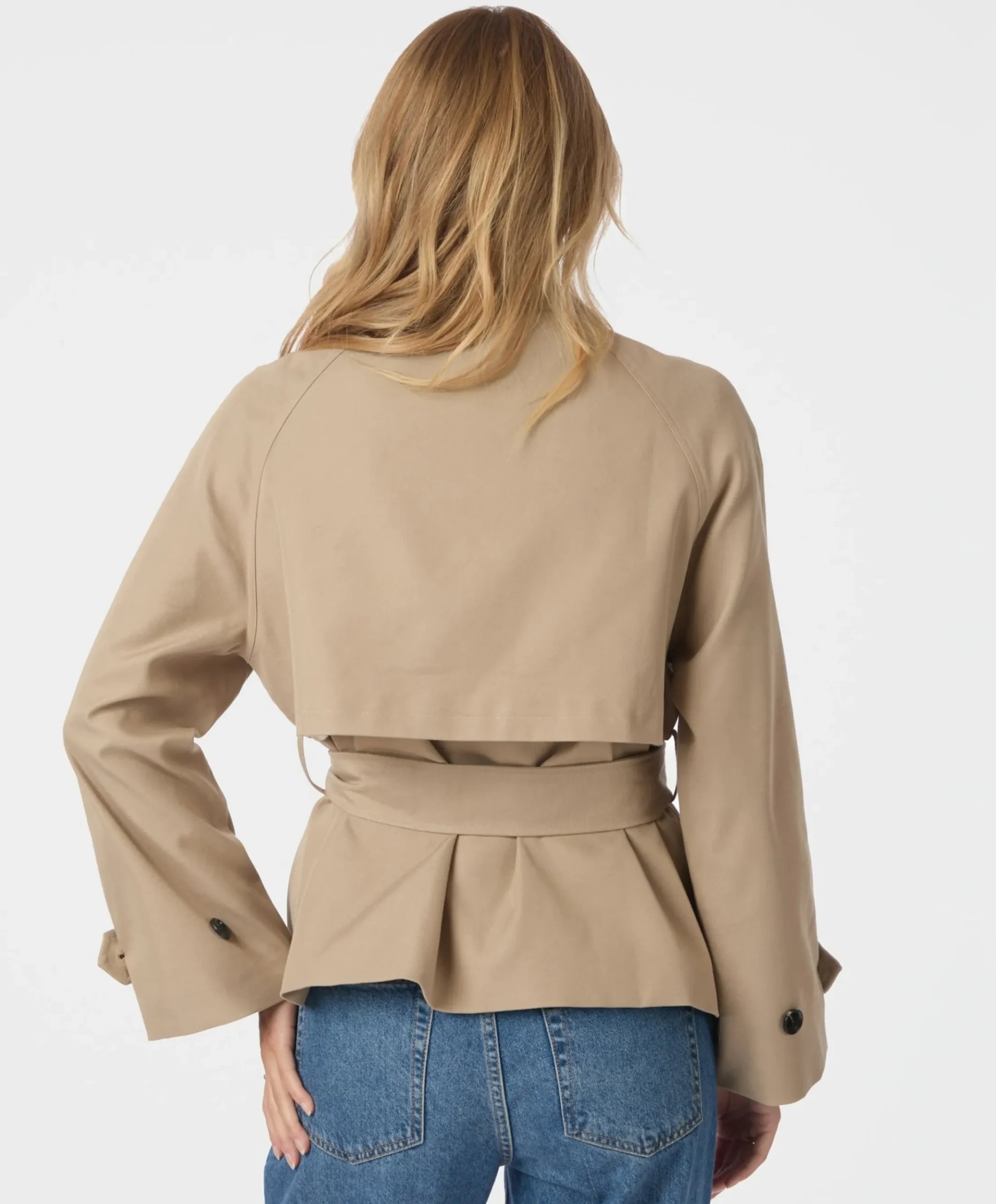 Dames jas beige