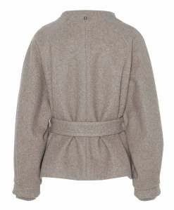 Dames jas beige