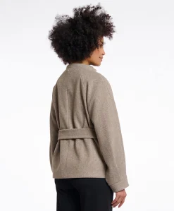 Dames jas beige