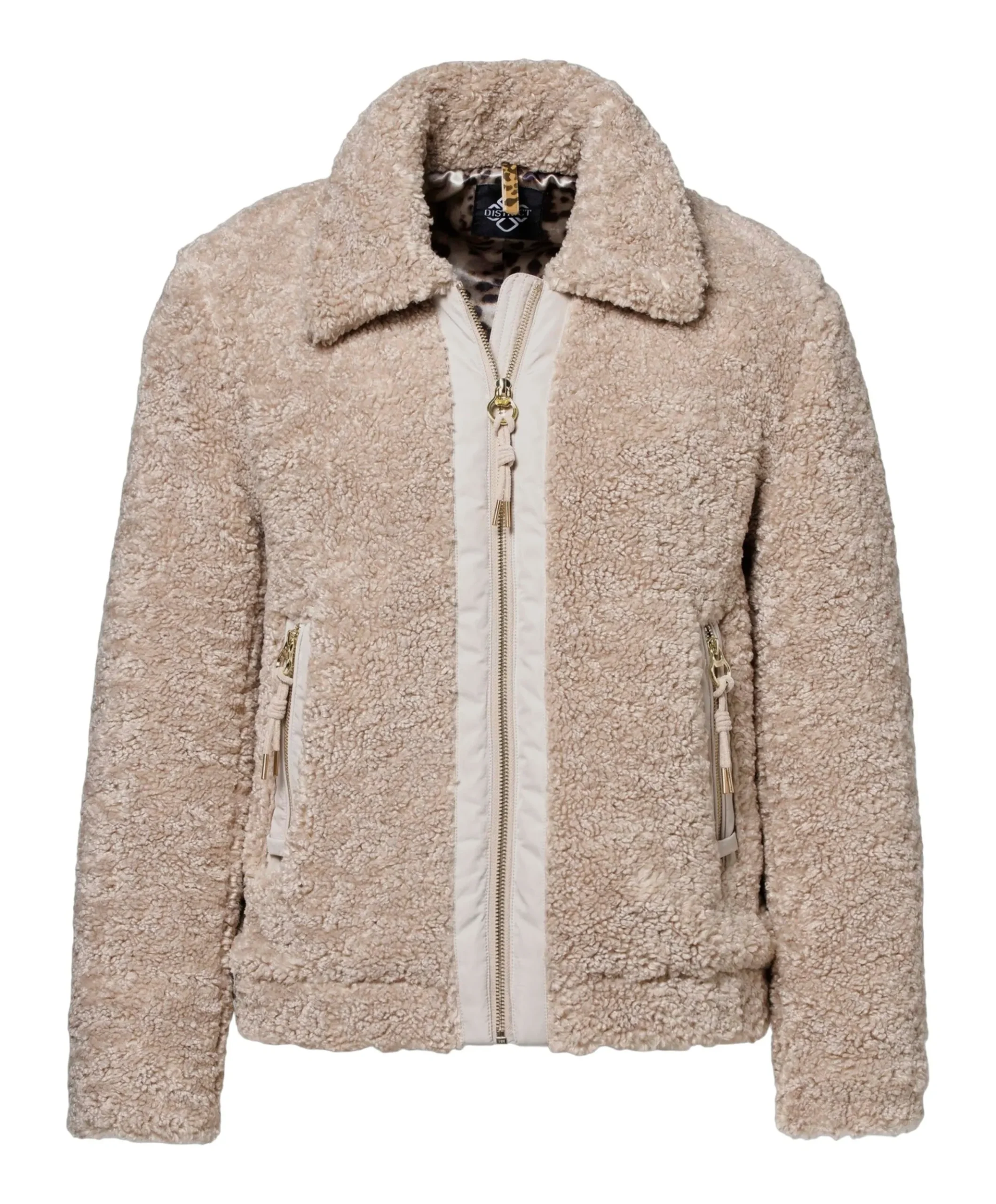 Dames jas beige