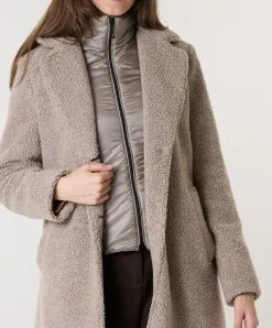 Dames jas beige