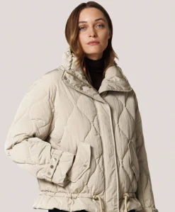 Dames jas beige