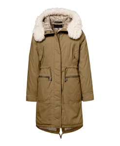 Dames jas beige