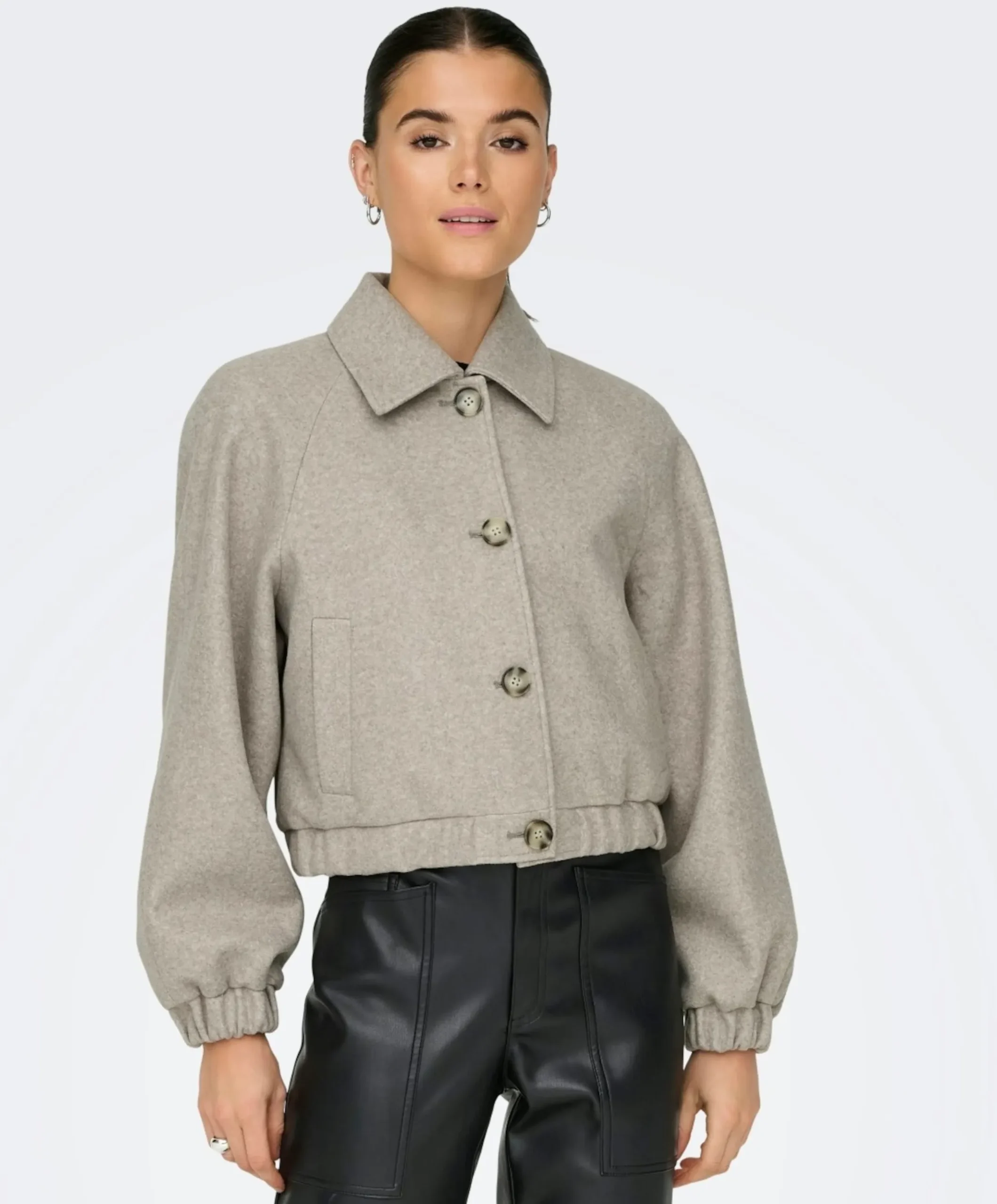 Dames jas beige