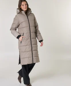 Dames jas beige