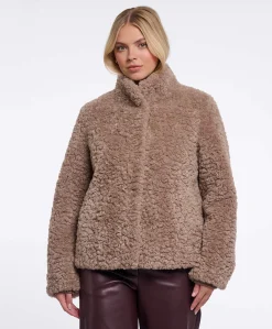Dames jas beige