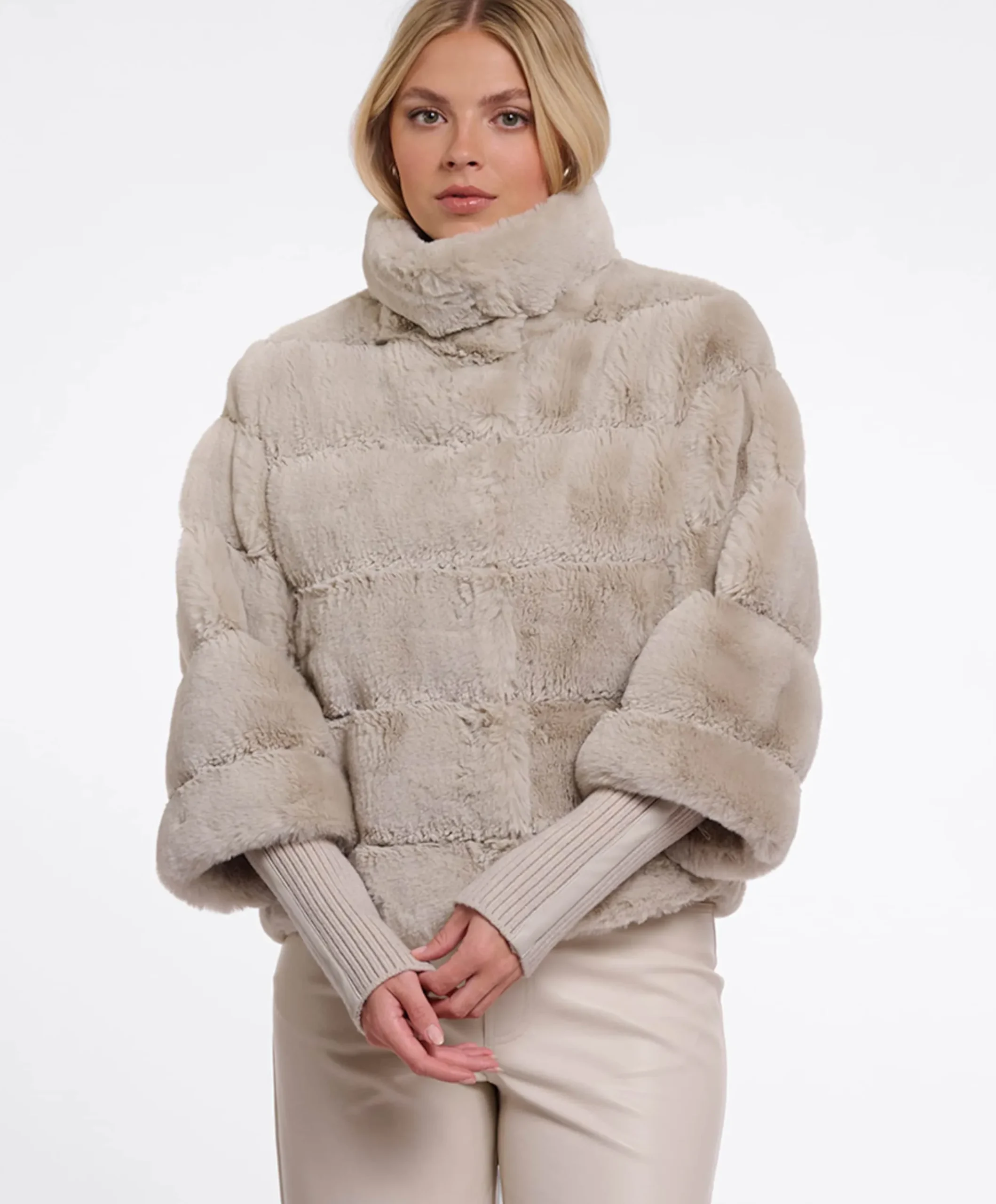 Dames jas beige