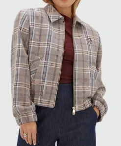 Dames jas beige