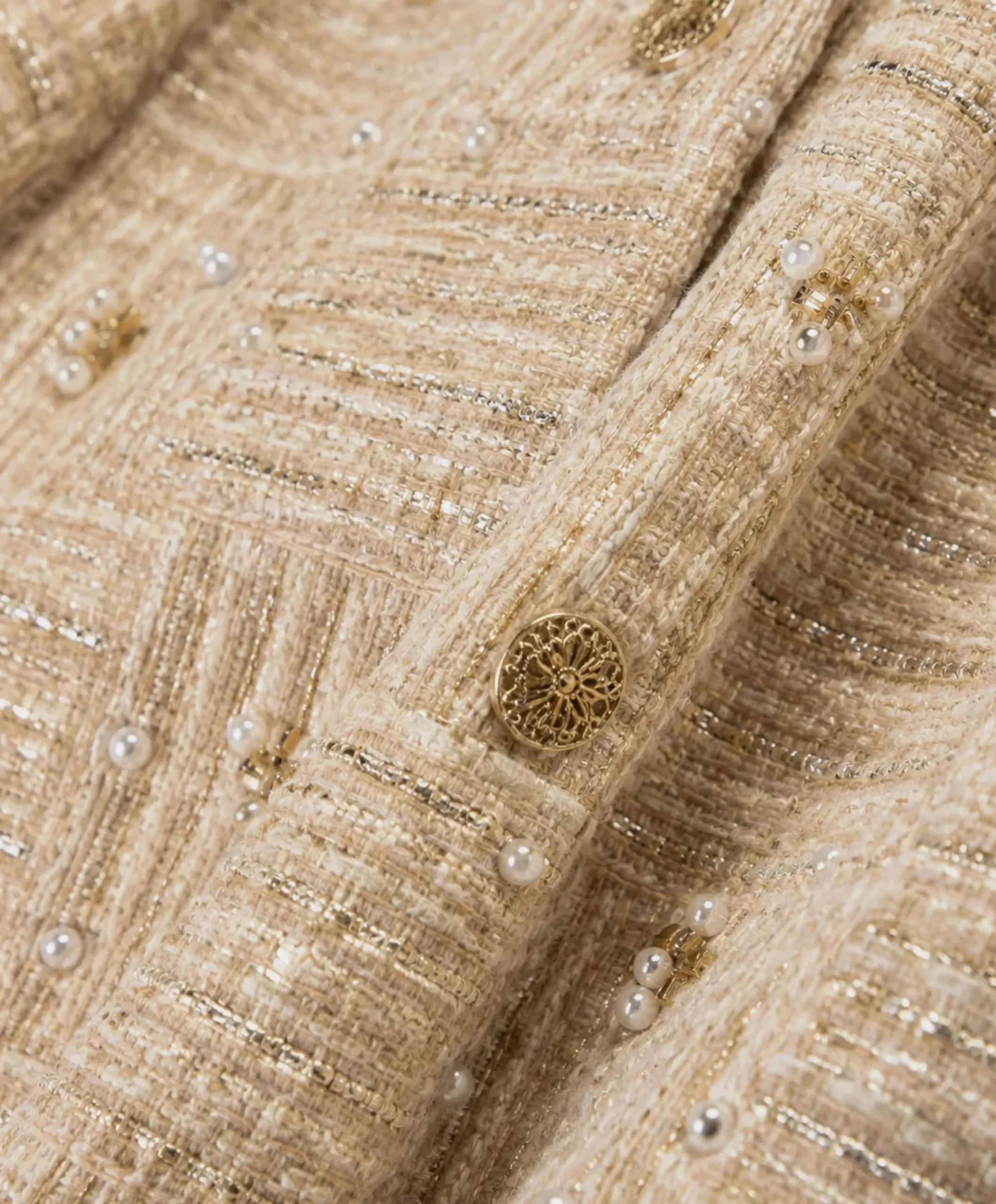 Dames jas beige