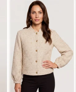 Dames jas beige