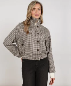 Dames jas beige