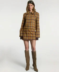 Dames jas beige