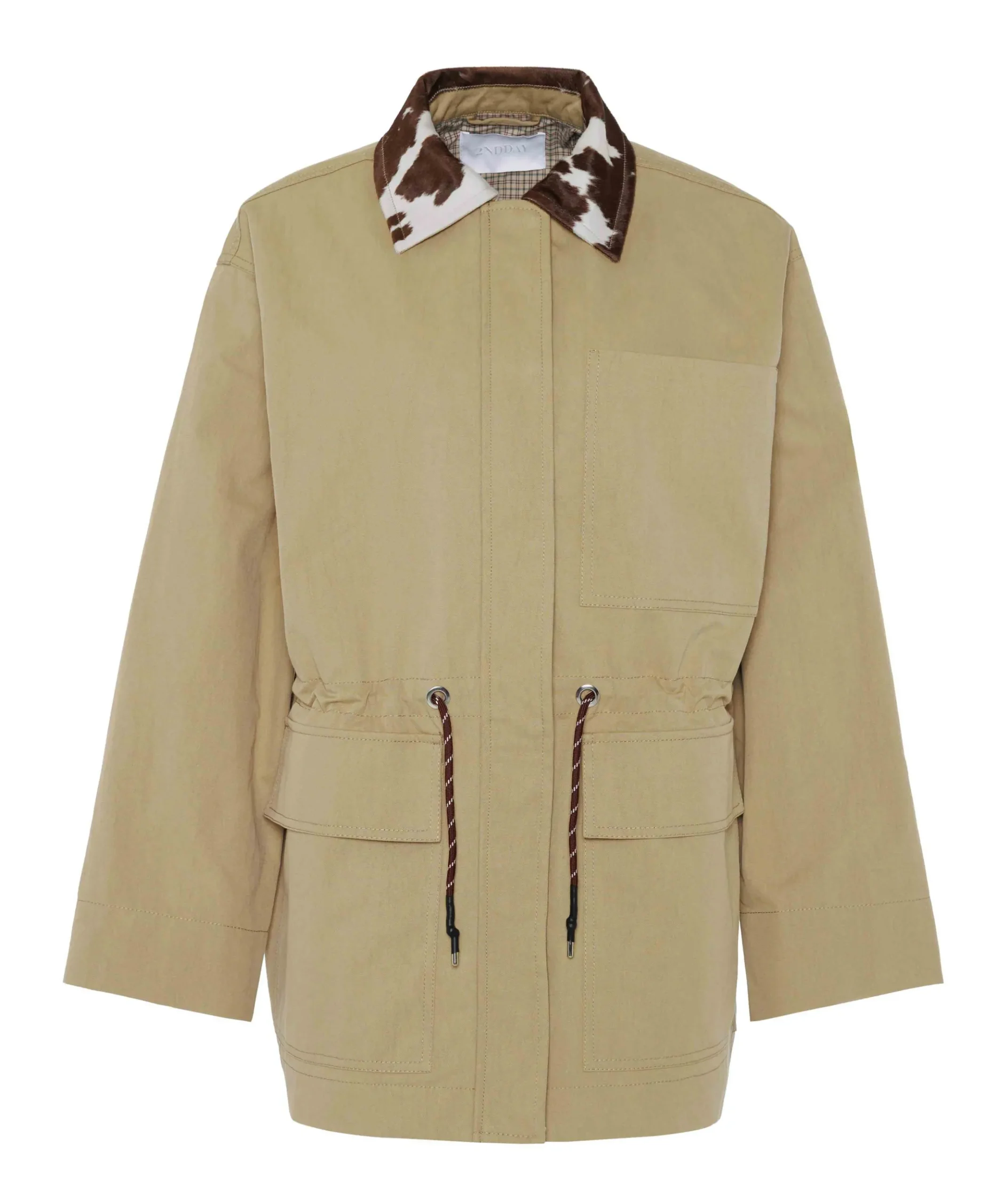 Dames jas beige