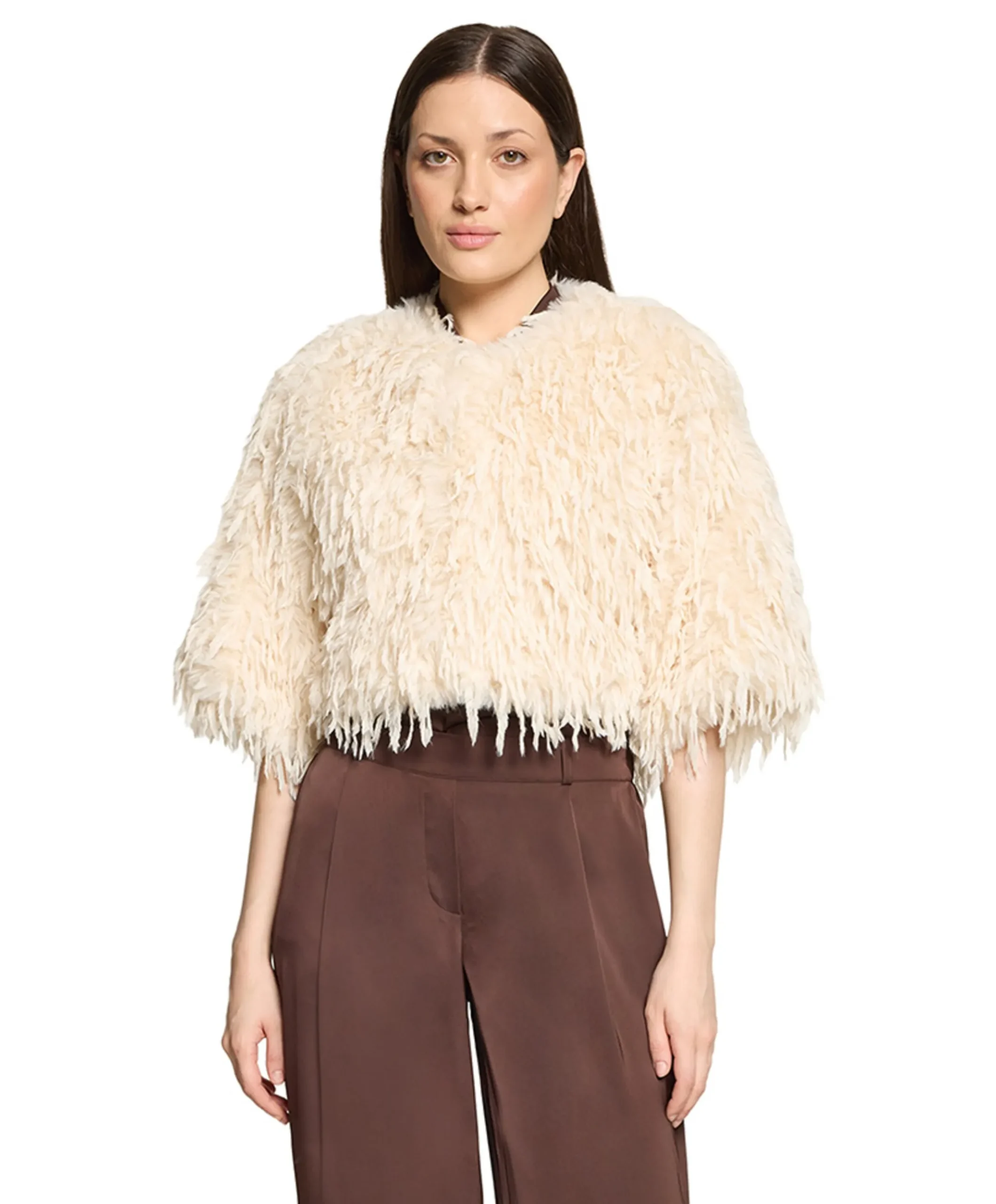 Dames jas beige