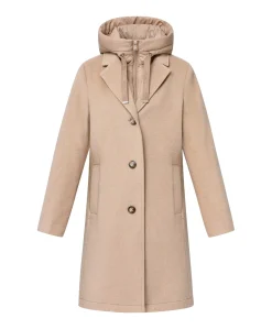 Dames jas beige