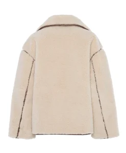Dames jas beige