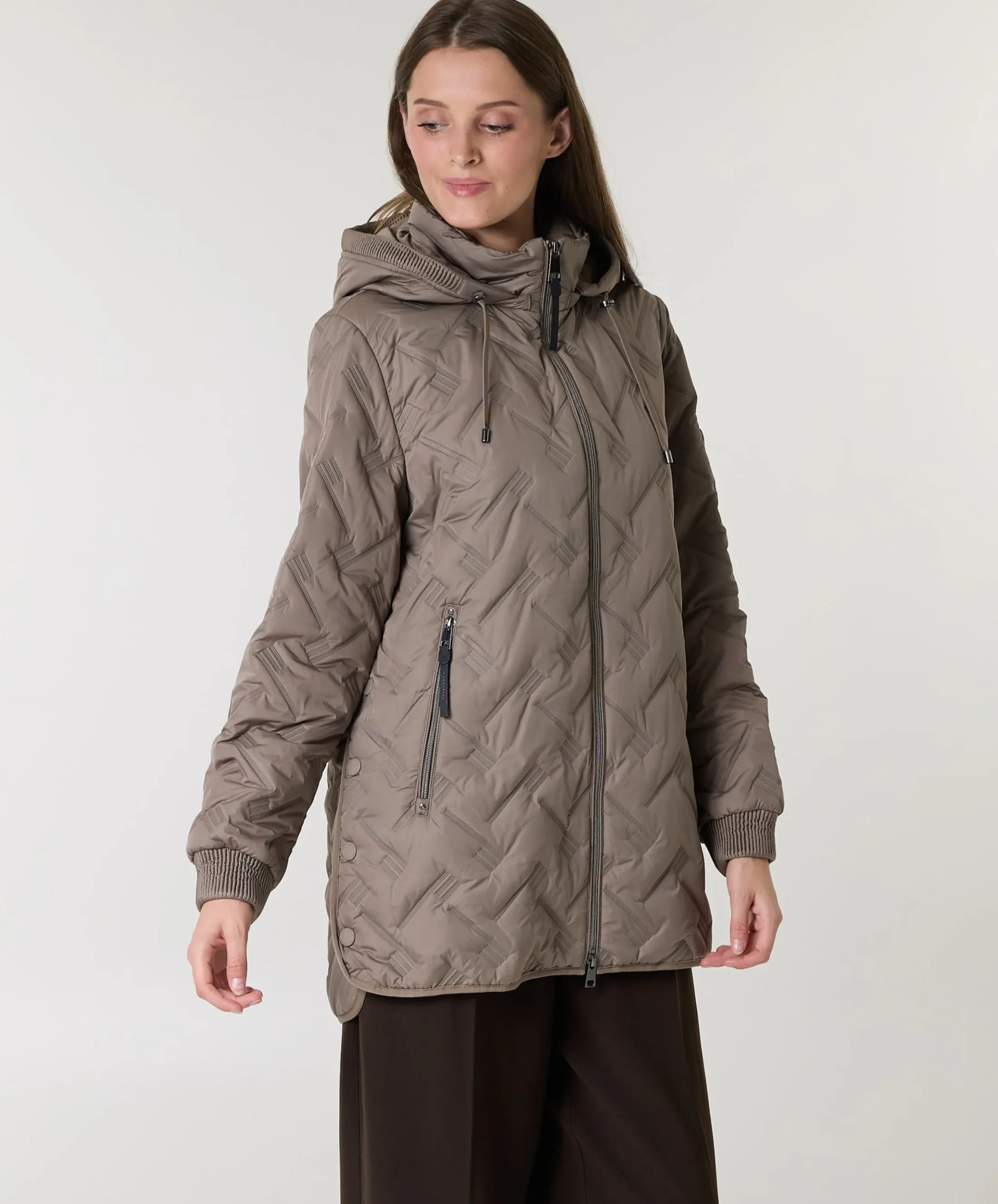 Dames jas beige
