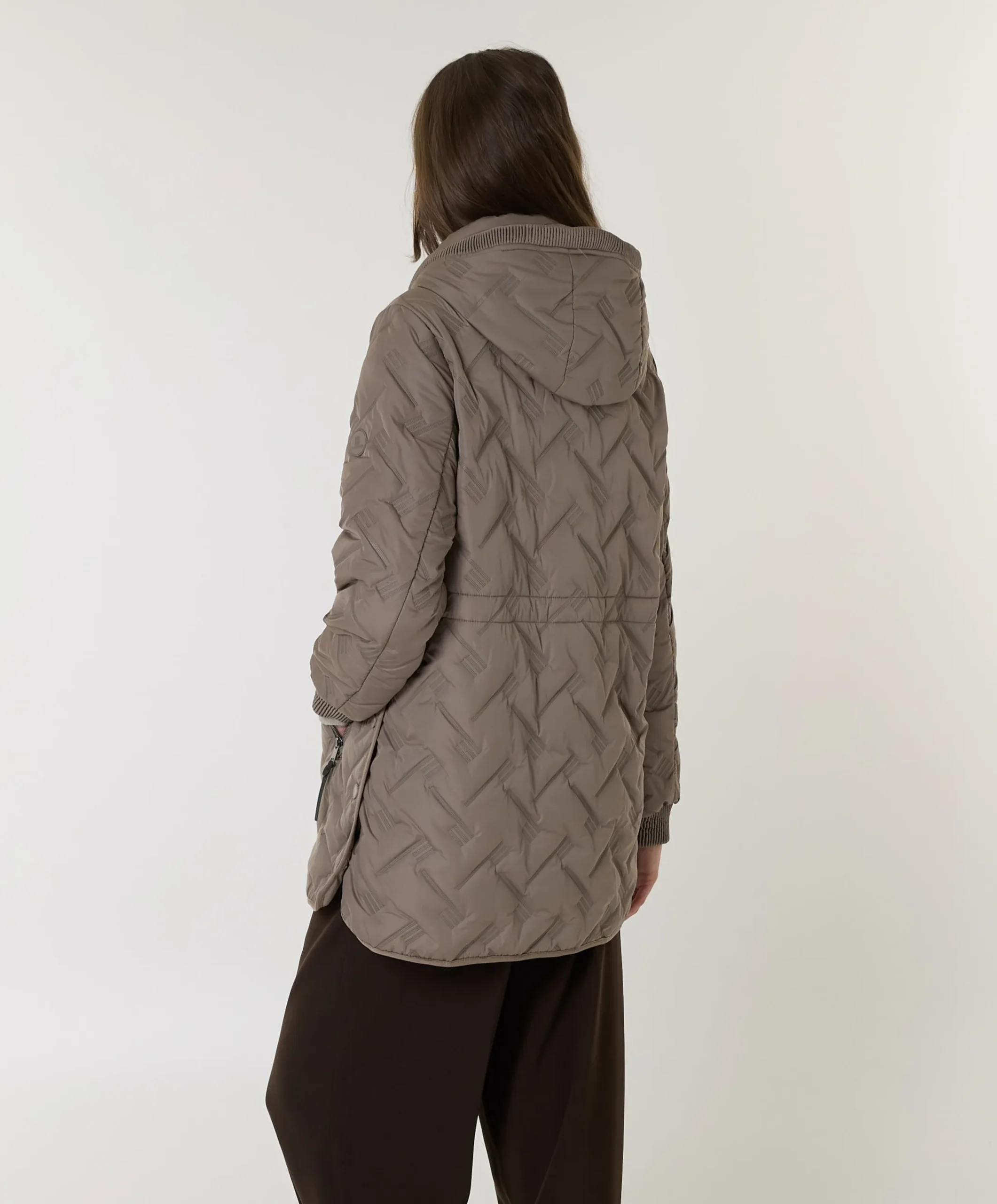 Dames jas beige