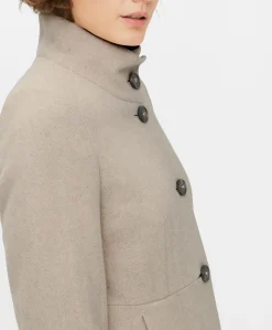 Dames jas beige