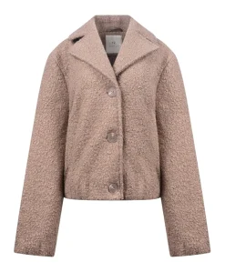 Dames jas beige