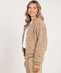 Dames jas beige