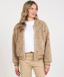 Dames jas beige