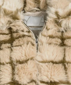 Dames jas beige