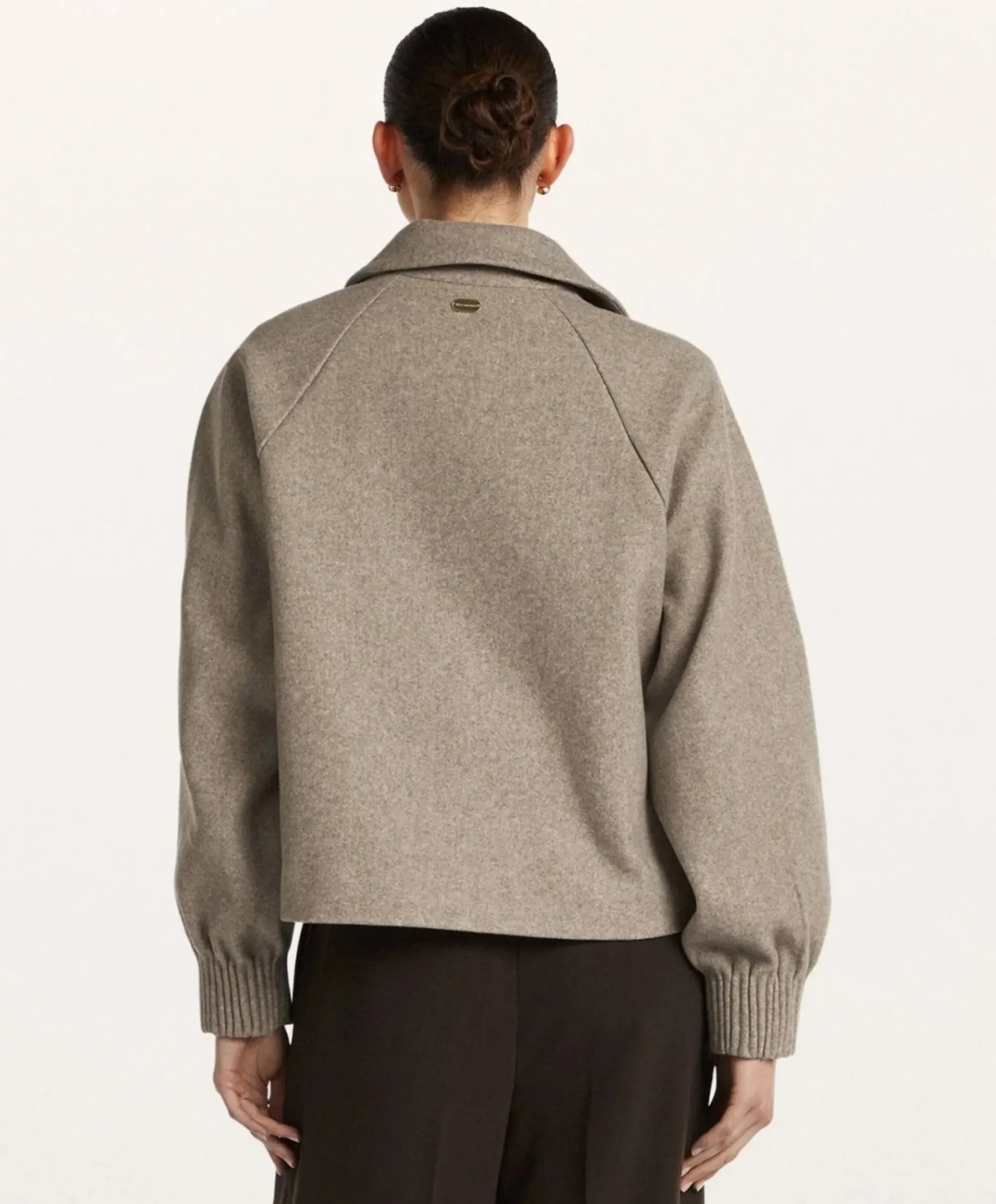 Dames jas beige