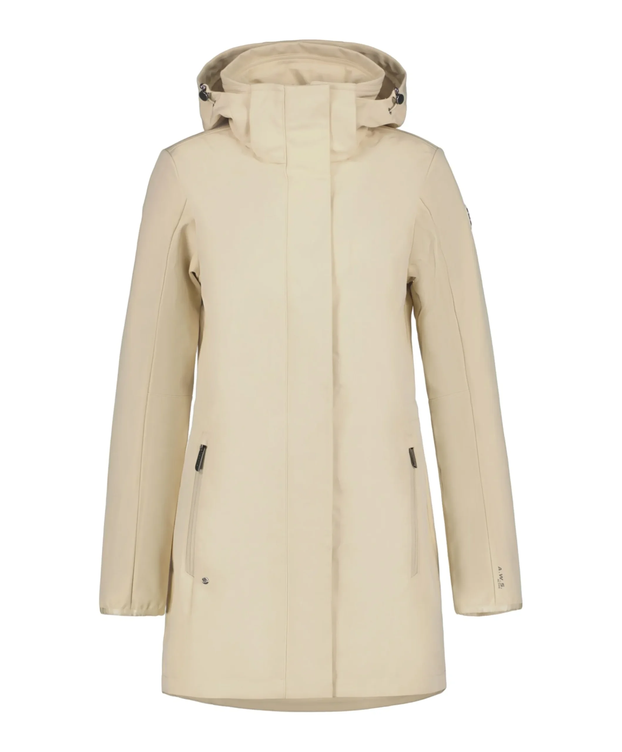 Dames jas beige