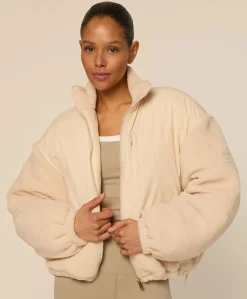 Dames jas beige