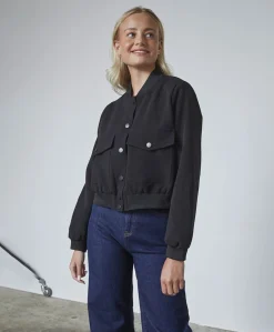 Dames jas blauw