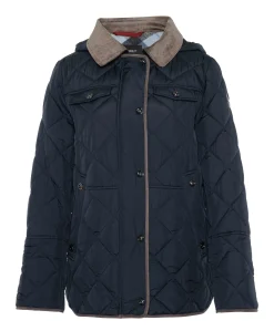 Dames jas blauw