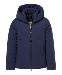 Dames jas blauw