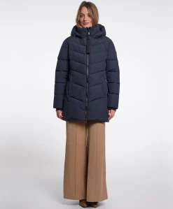 Dames jas blauw