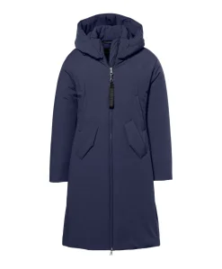 Dames jas blauw